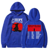 Unisex Kpop J-Hope Print Loose Hoodie
